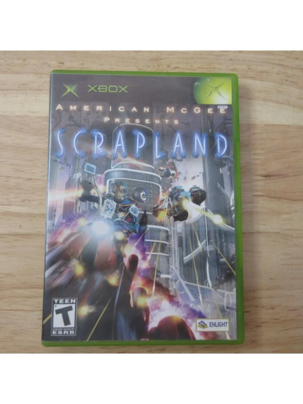 American McGee Presents Scrapland; CIB (Microsoft Xbox, 2005) with Manual